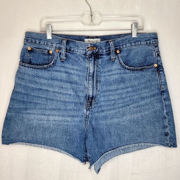 Madewell The Mom Jean Short Size 32 - Picture 1 of 8